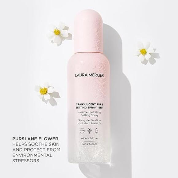 NWT Laura Mercier Women Translucent Pure Setting Spray 16Hr,Cranberry-Size100 ml - Picture 2 of 4